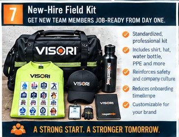 VISORI New Hire Field Kit